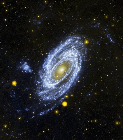 Spiraalgalaxie M81 gezien vanaf de Hubble Space Telescope. door National Aeronautics and Space Administration National Aeronautics and Space Administration